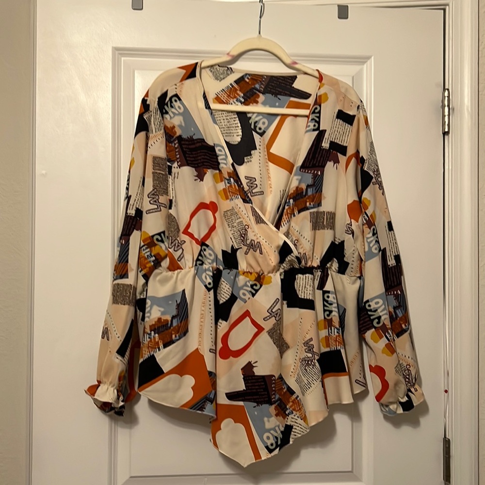 SHEIN Trendy Print Blouse 👚